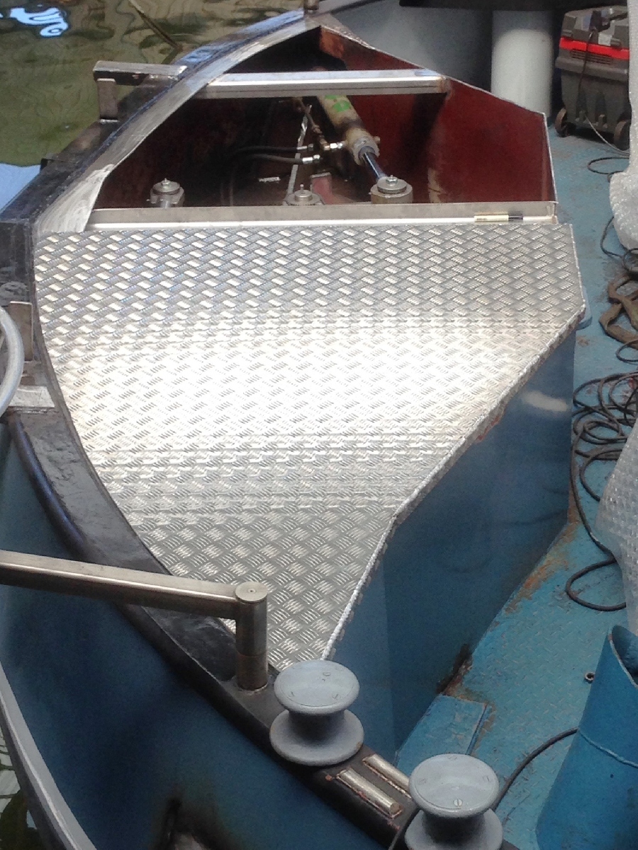 Aluminium afdichtingsluiken